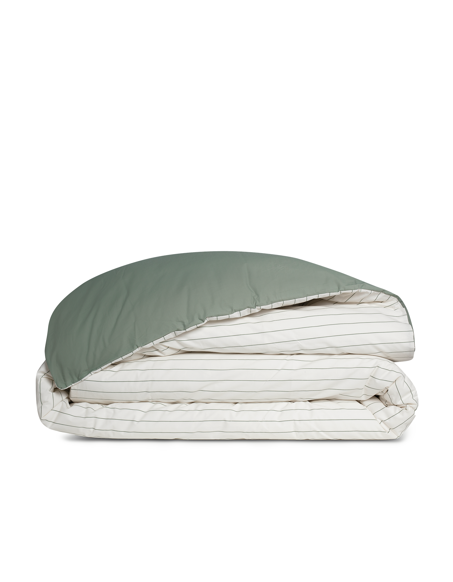 Housse de couette en percale de coton - Vert