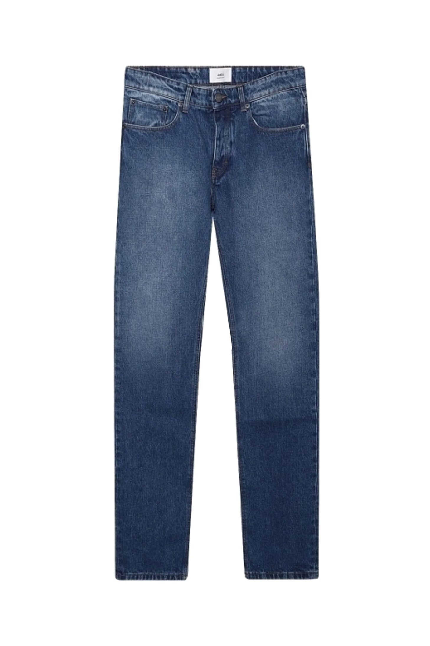 Pantalon à poches en denim - Used Blue