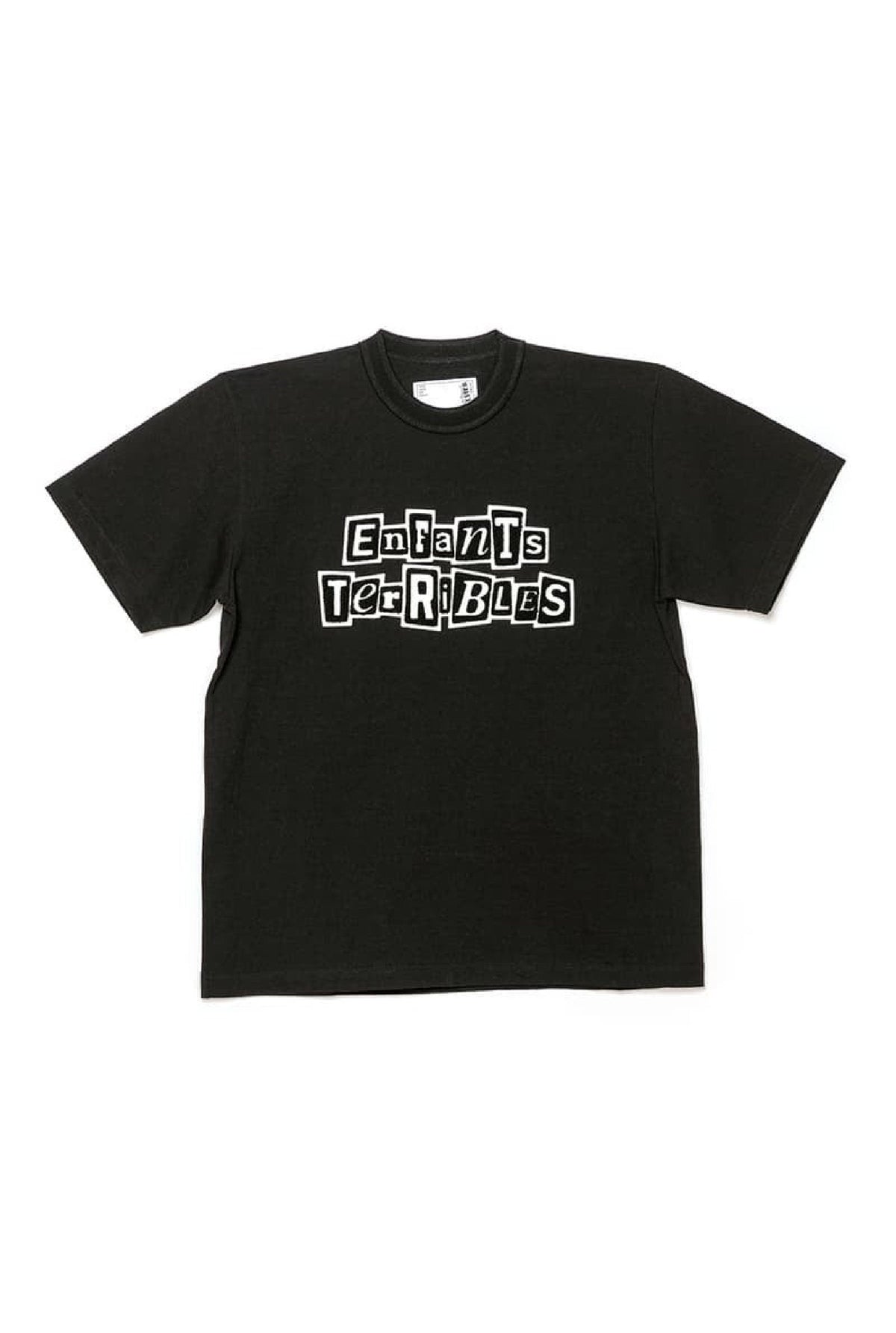 T-shirt unisexe JPG x Sacai imprimé - Black