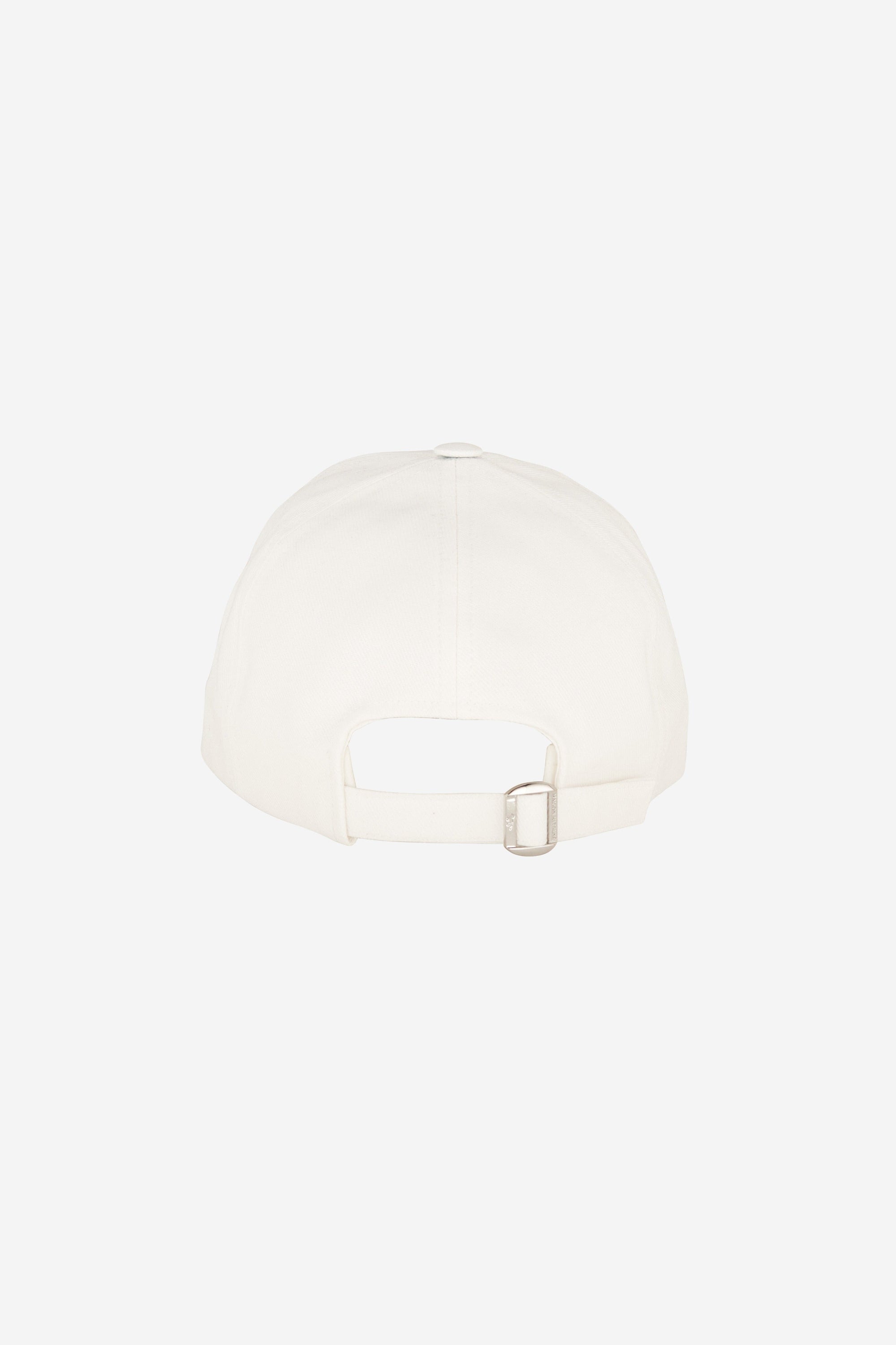 Casquette Fox avec broderie - White