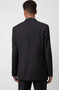 Veste de costume Jeffery en laine - Dark Grey