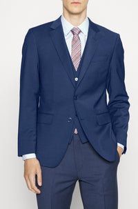 Veste de costume Jeffery en laine - Medium Blue