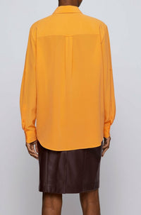 Blouse Biventi en soie - Open Yellow
