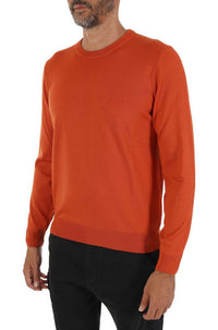 Pull Leno en laine - Dark Orange