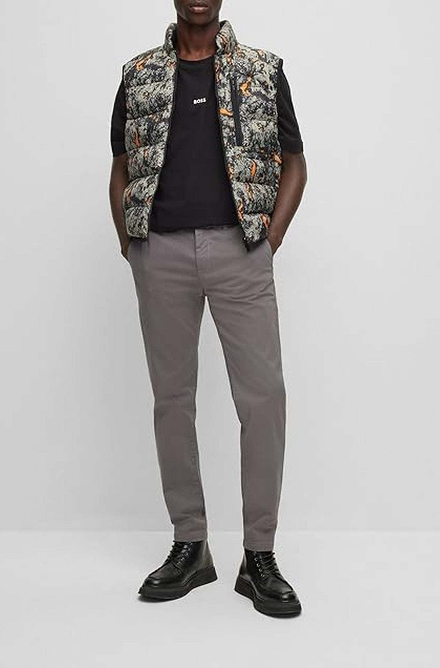 Schino Trousers - Dark Grey