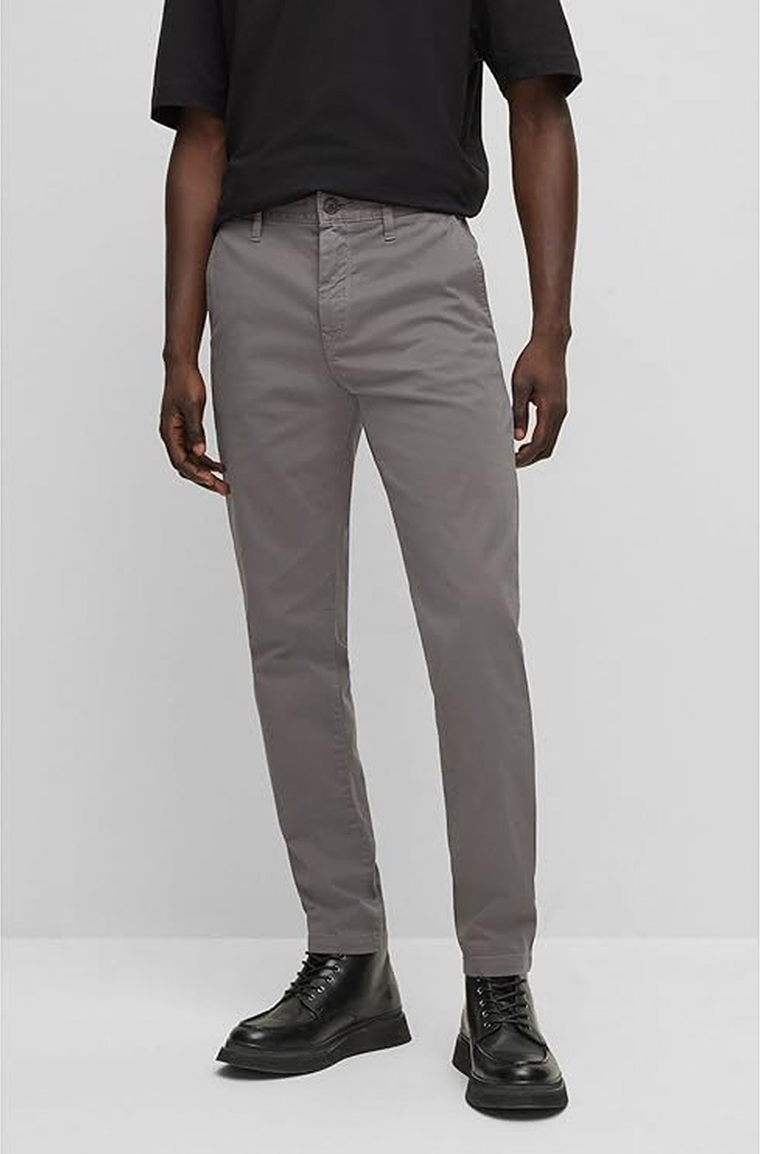 Schino Trousers - Dark Grey
