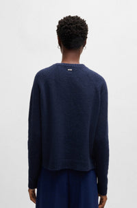 Febisan cashmere jumper - Open Blue