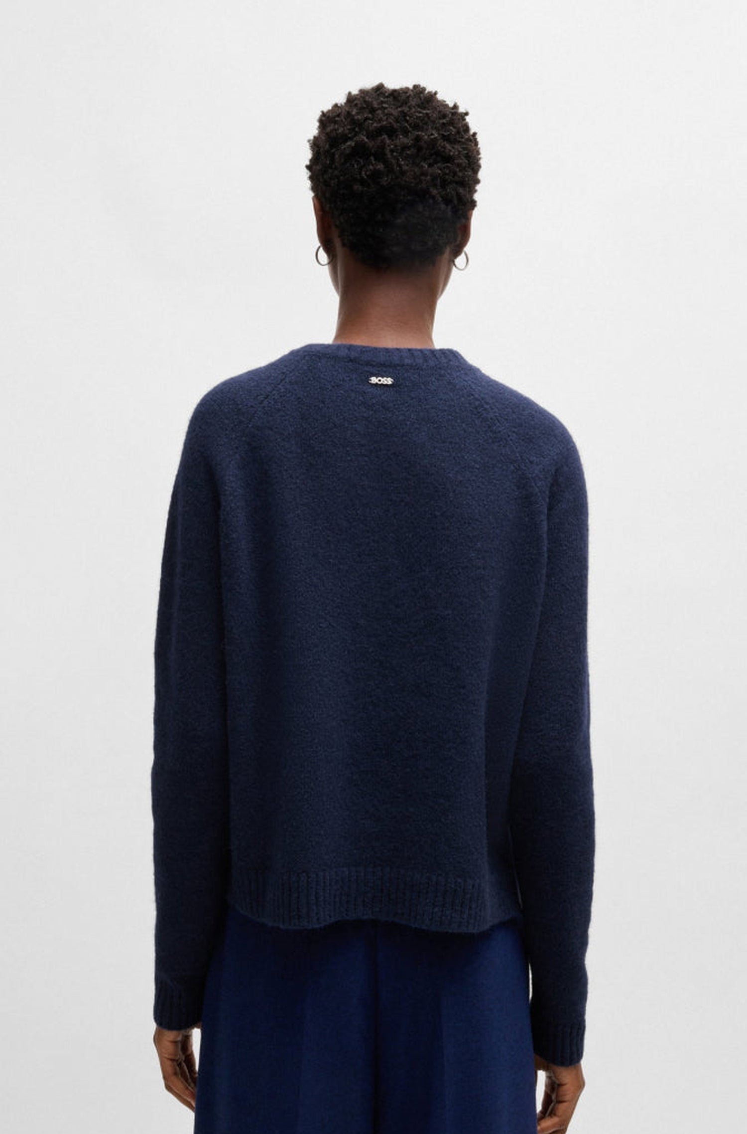 Febisan cashmere jumper - Open Blue