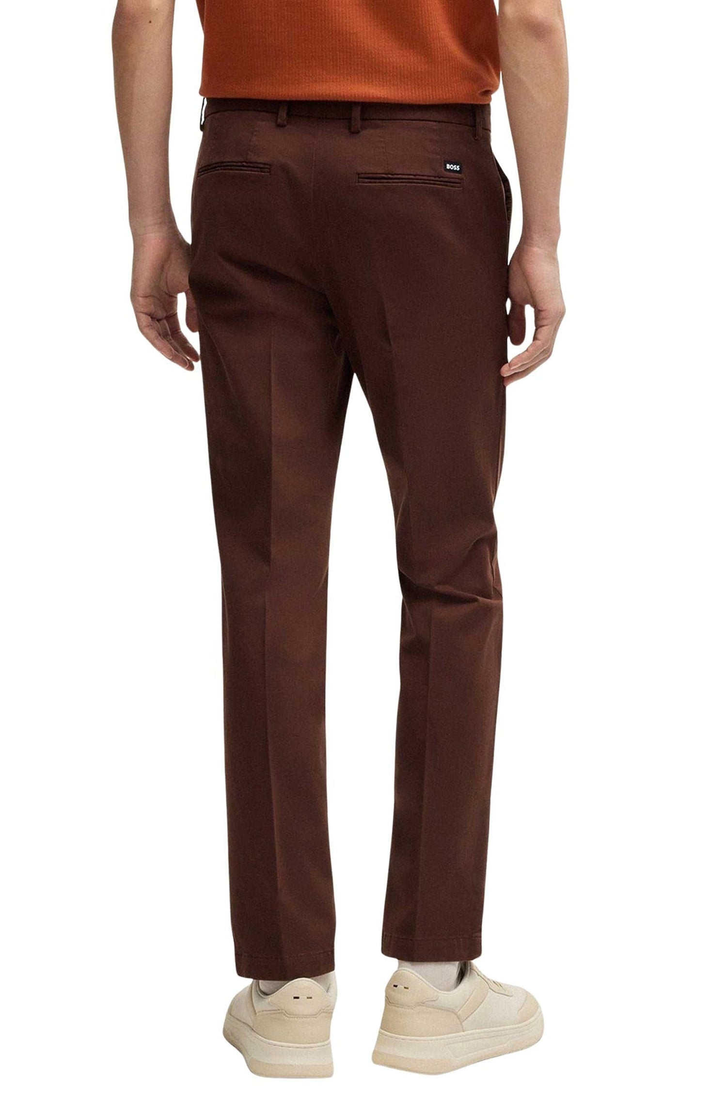 Pantalon chino Kaito - Dark Red