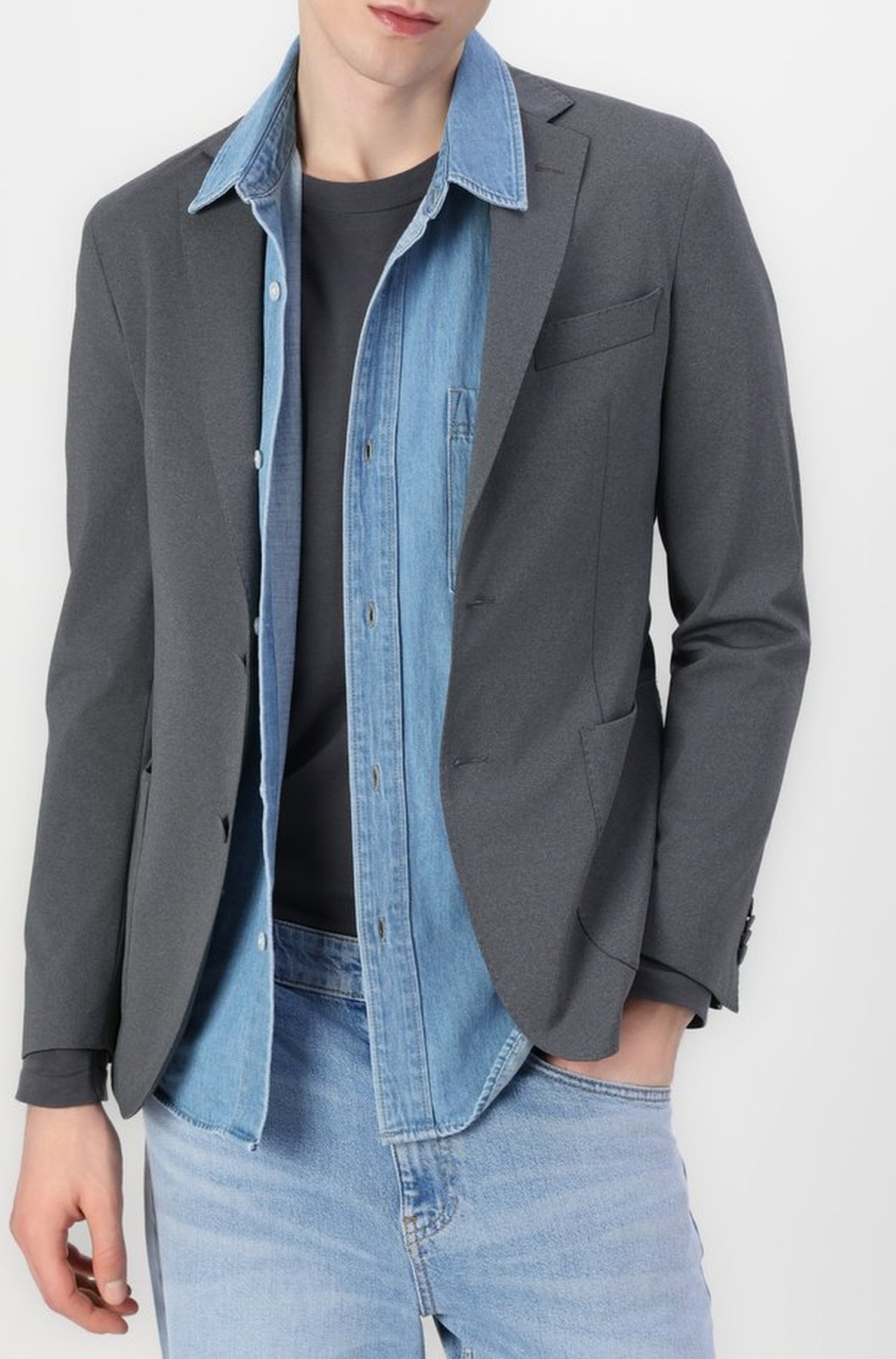 Veste de costume Hanry - Silver