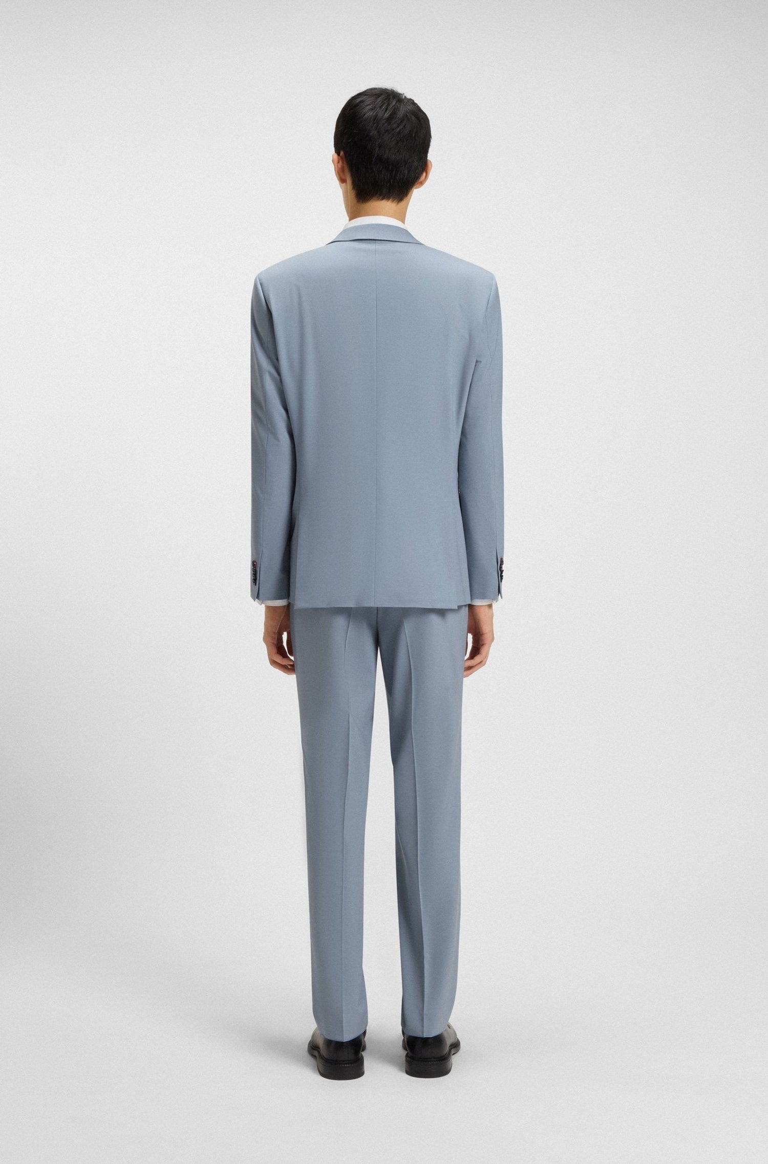 Costume trois pièces Henry & Getlin en laine - Light & Pastel Blue