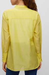 Chemisier Bessenia oversize - Open Yellow