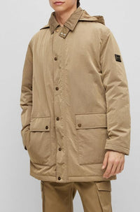 Parka Marico à capuche - Open Brown