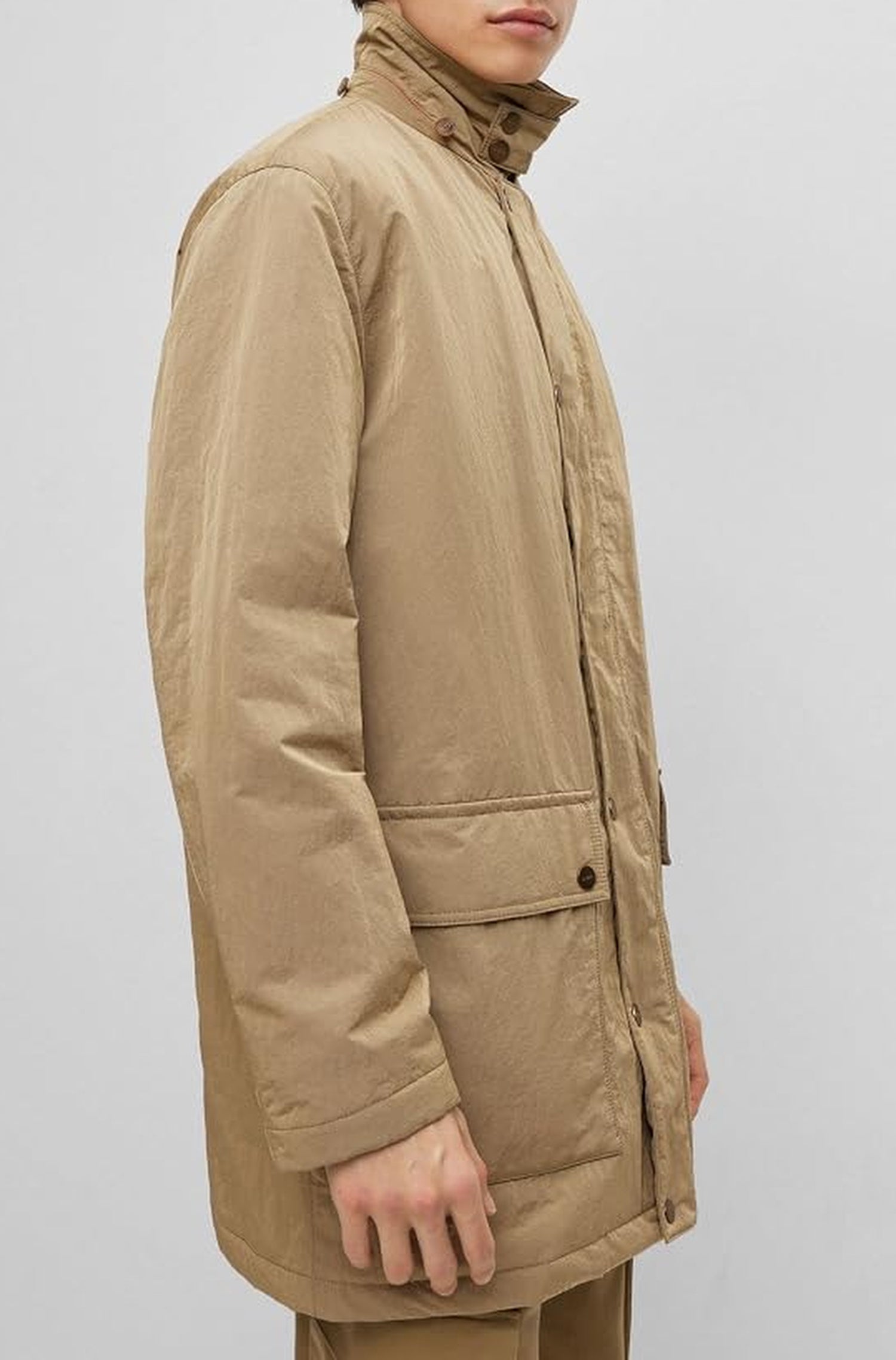 Parka Marico à capuche - Open Brown