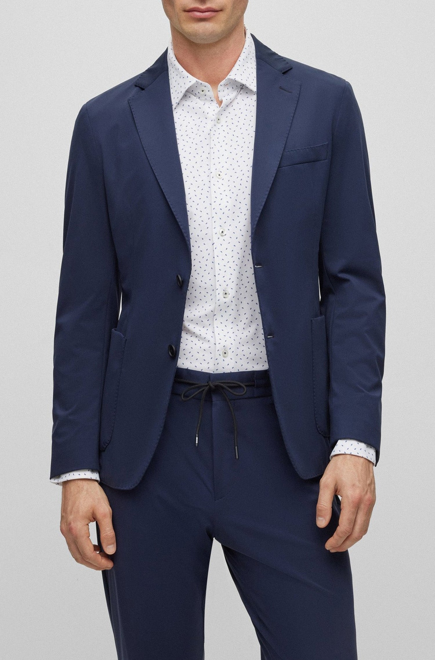 Veste de costume slim Hanry - Dark Blue