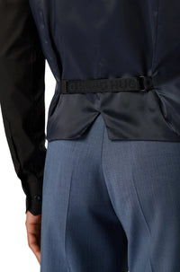 Veston de costume Vin en laine - Medium Blue