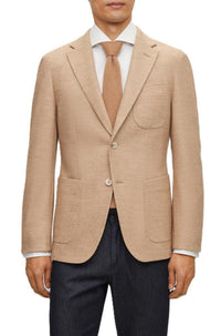Veste de costume Heston en laine - Medium Beige