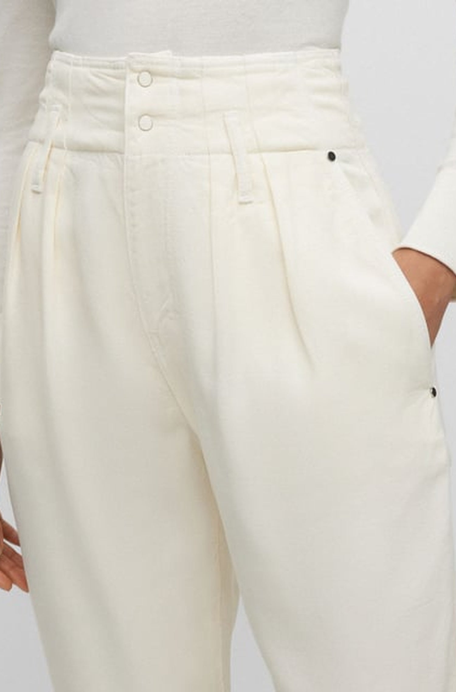 Pantalon Tecla - Open White