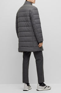 Manteau Jared en laine - Medium Grey