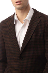 Veste de costume Heston en laine - Dark Brown