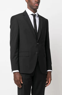Veste de costume Jeckson en laine - Black