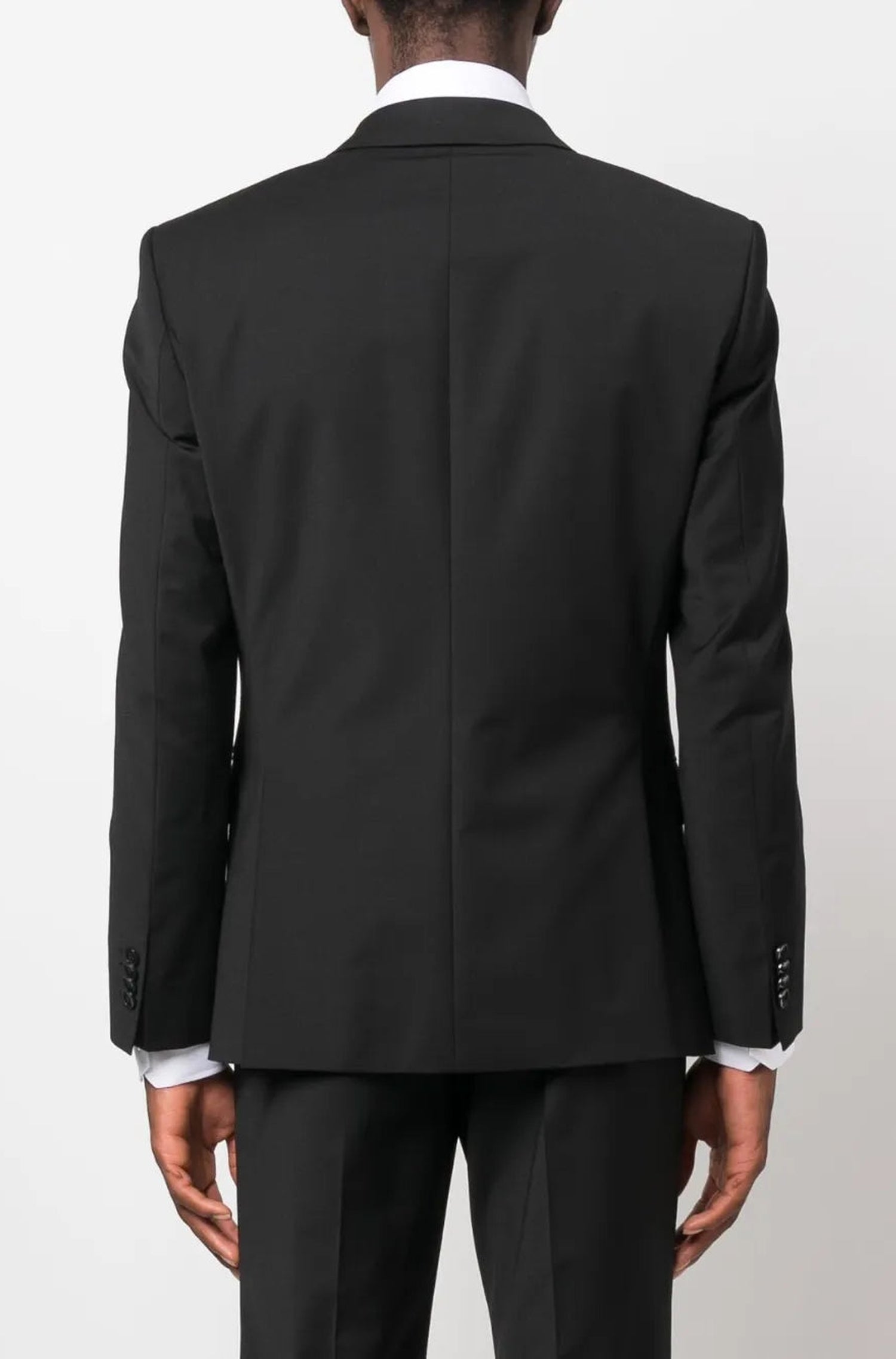 Veste de costume Jeckson en laine - Black