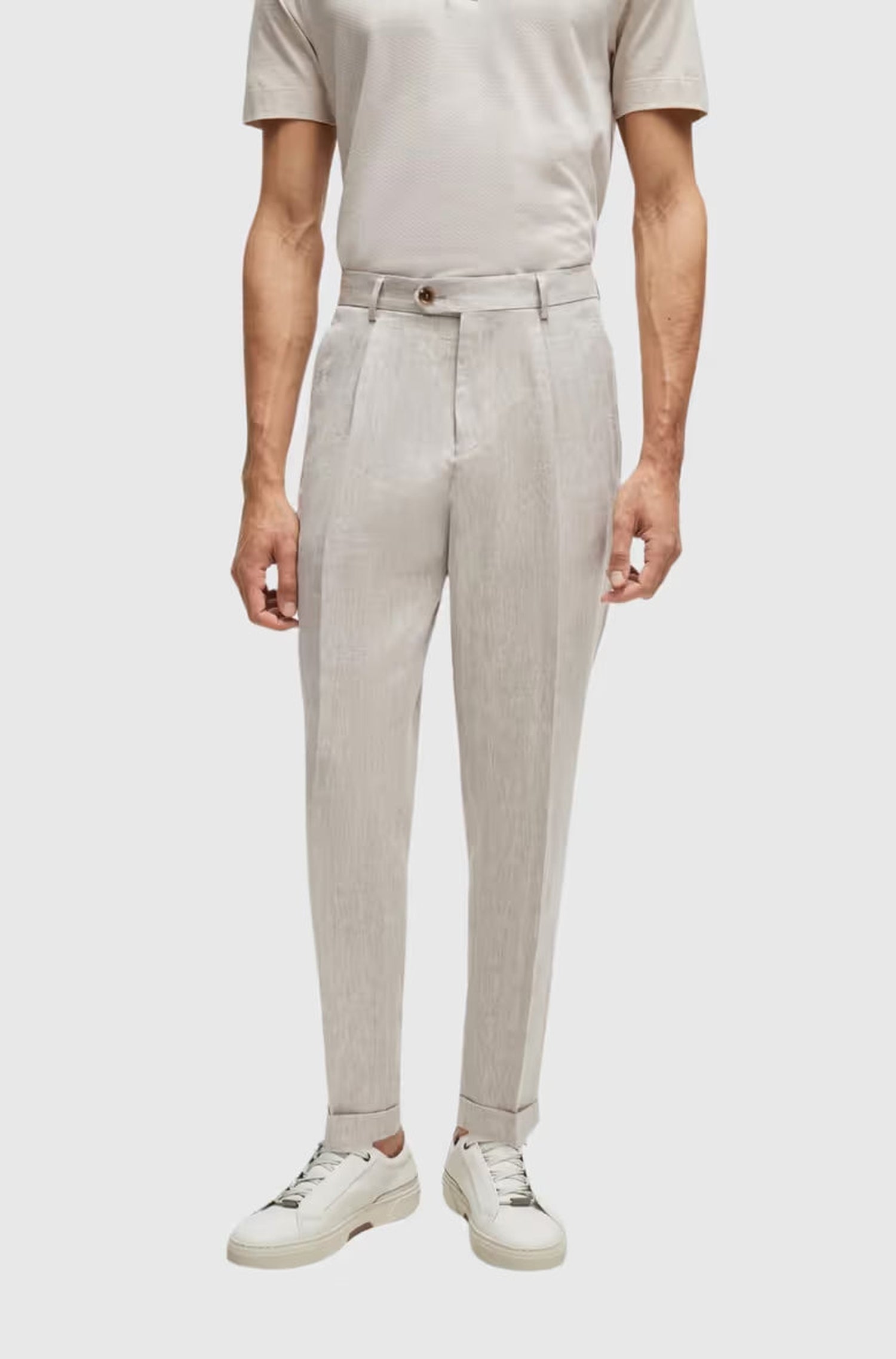 Pantalon de costume Peet en cachemire - Medium Red