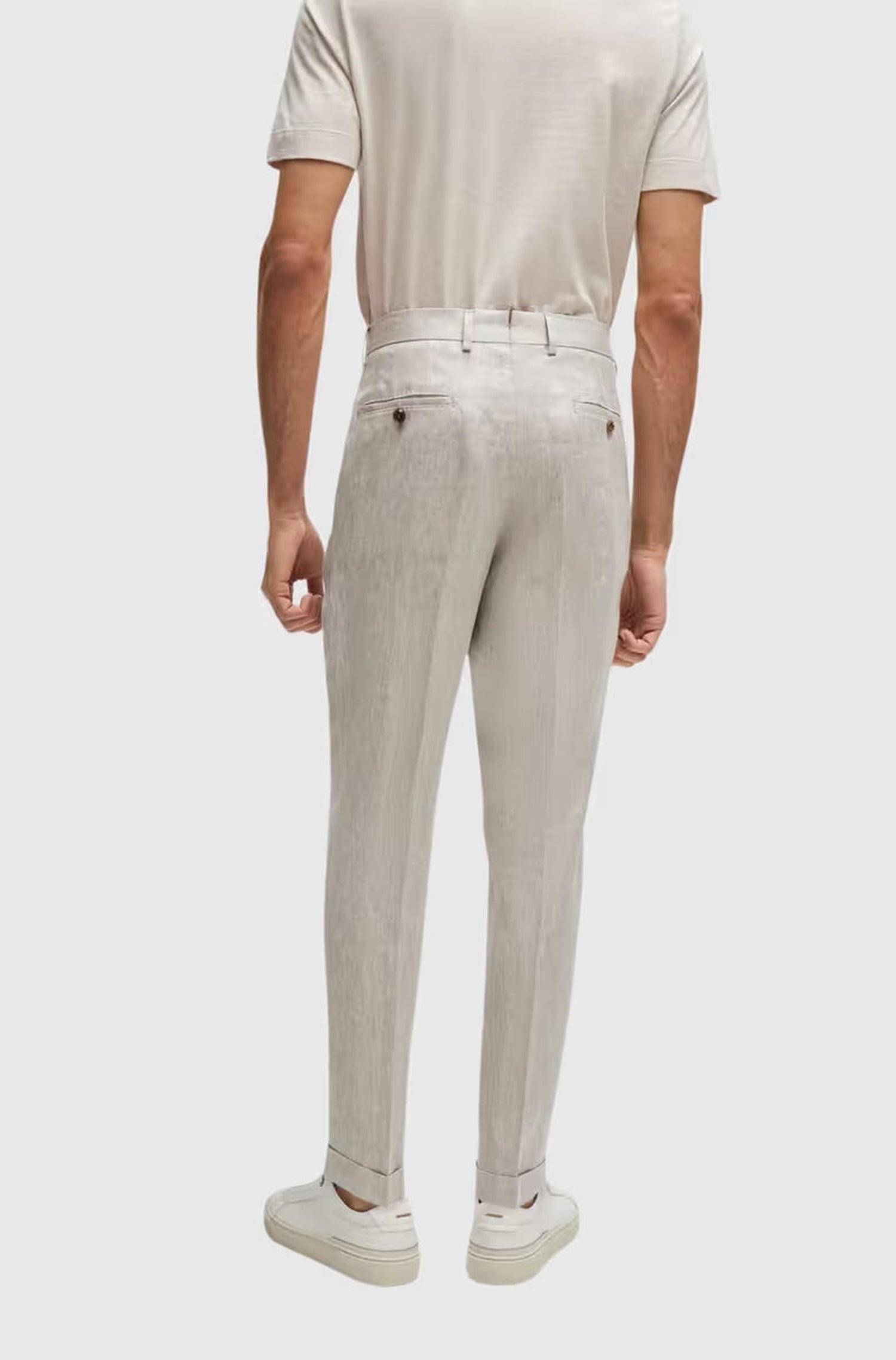 Pantalon de costume Peet en cachemire - Medium Red