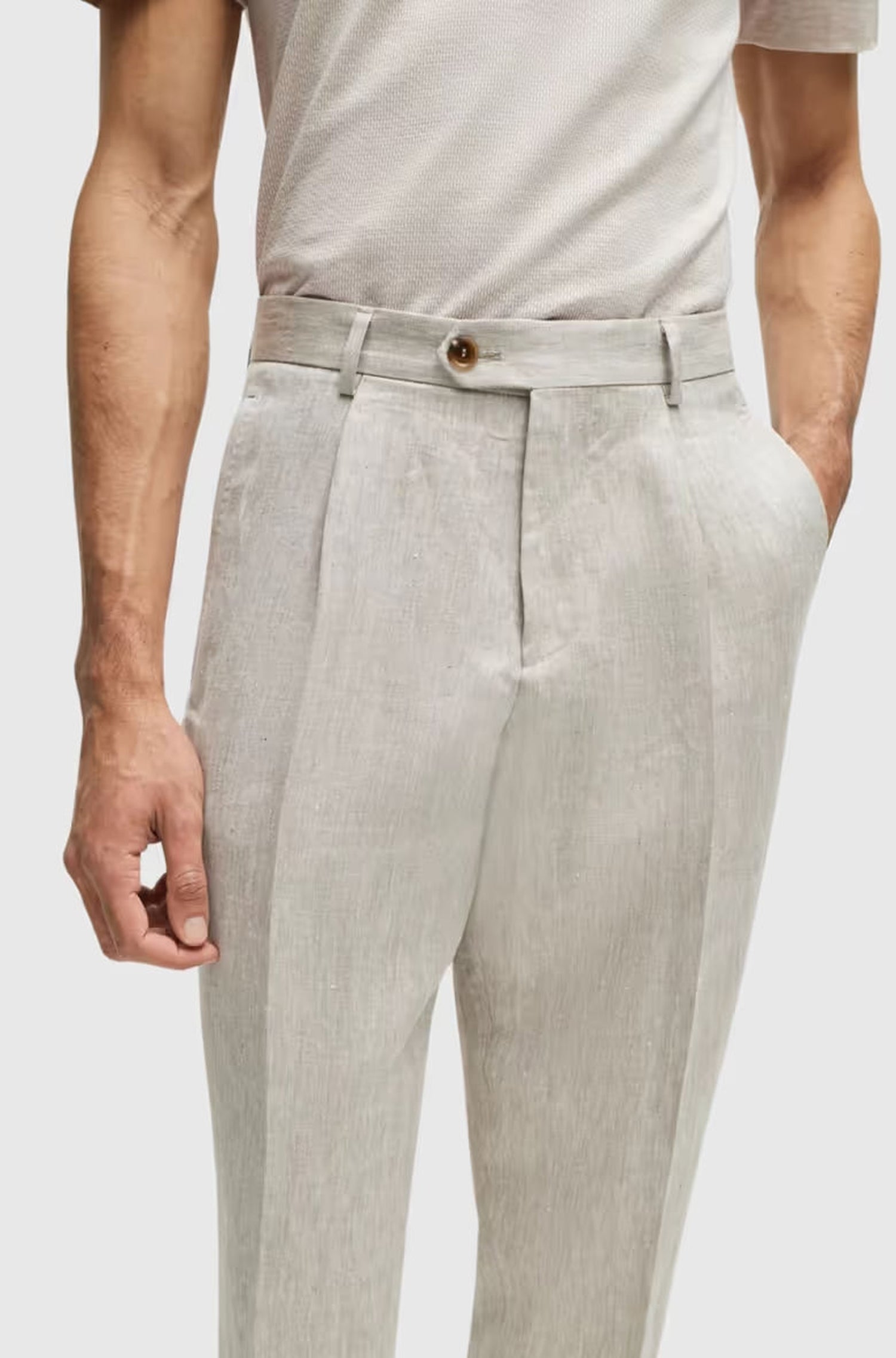 Pantalon de costume Peet en cachemire - Medium Red