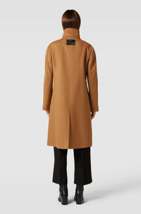 Manteau Morinna en laine - Open Brown