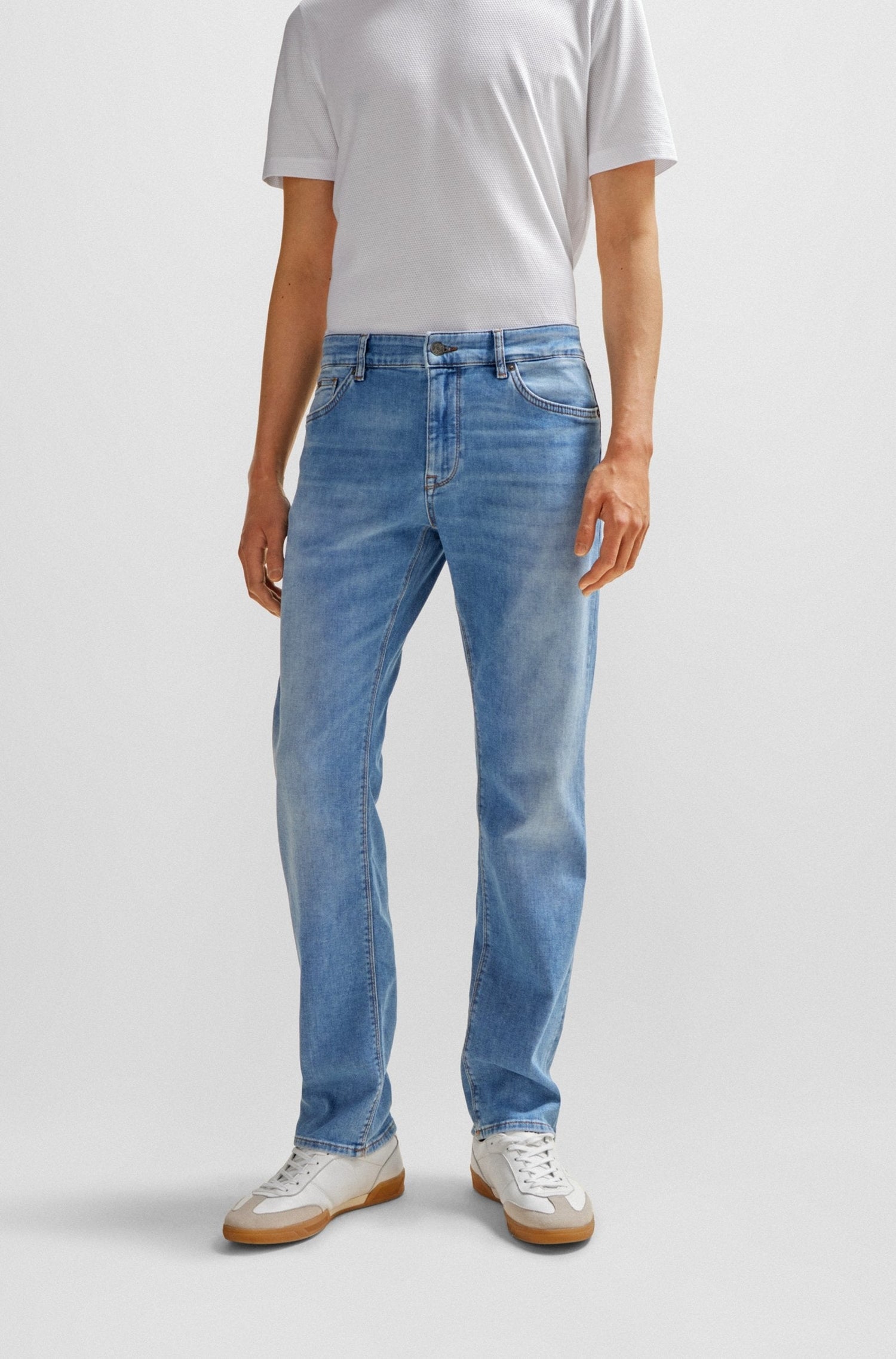 Jean droit Maine - Medium Blue