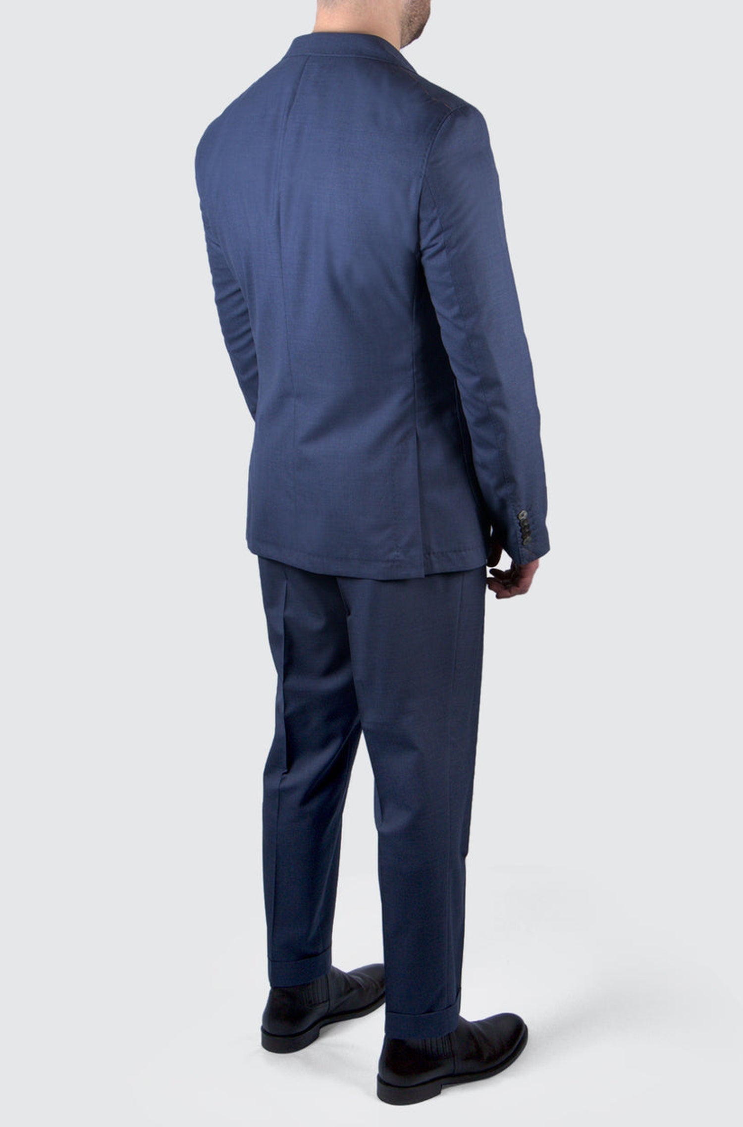 Costume deux pièces Heston en laine - Open Blue