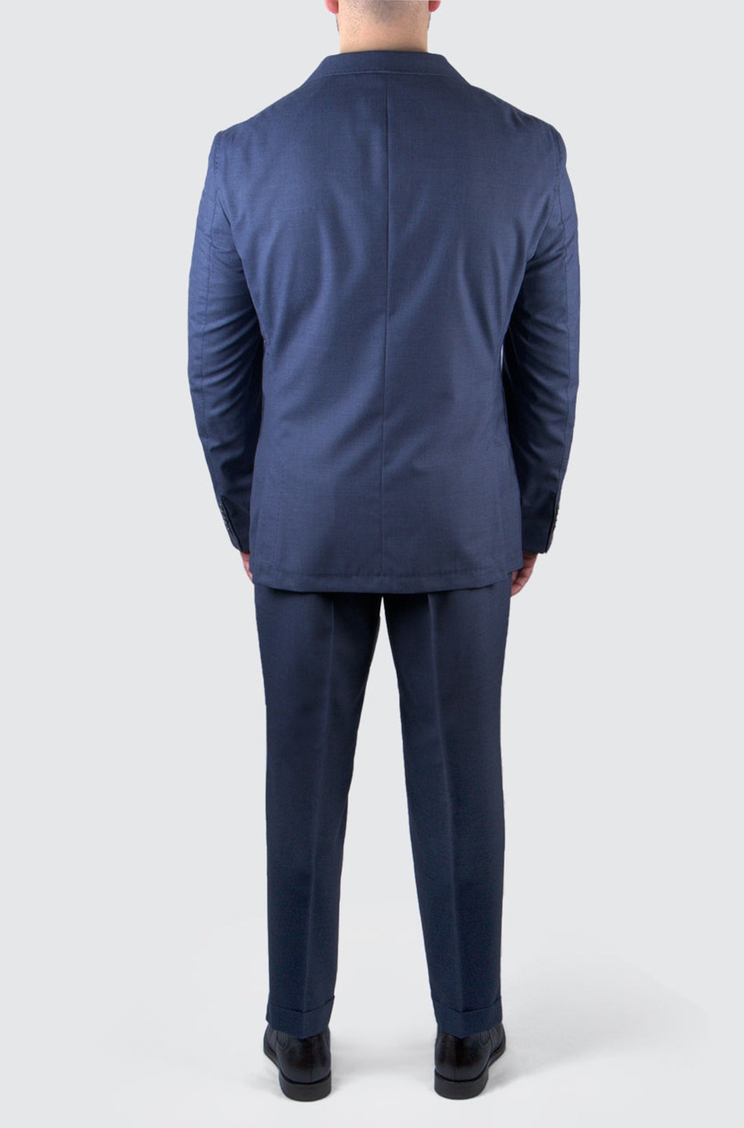 Costume deux pièces Heston en laine - Open Blue