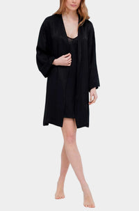 Women's Bathrobe - Black