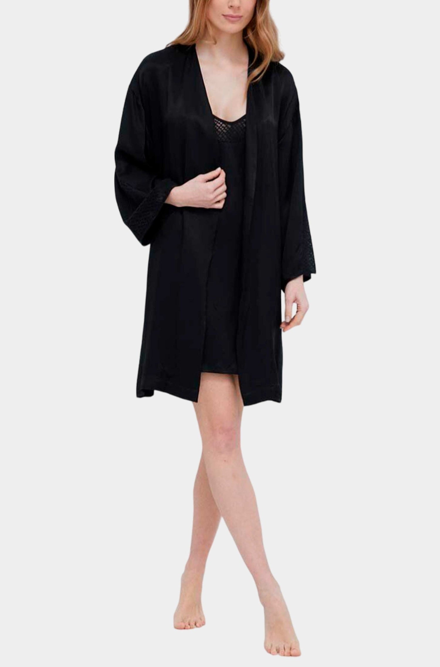 Women's Bathrobe - Black