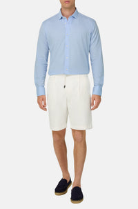 Short Peetl en lin - White