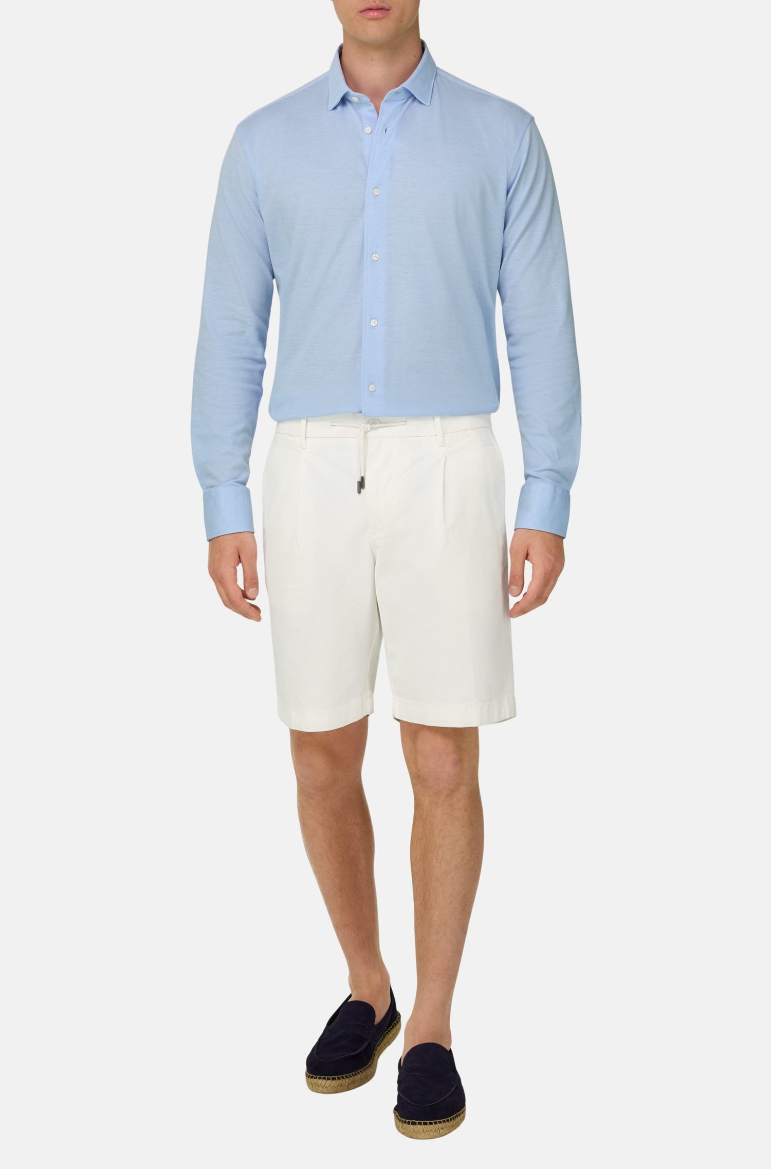 Short Peetl en lin - White