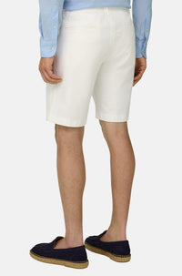 Short Peetl en lin - White