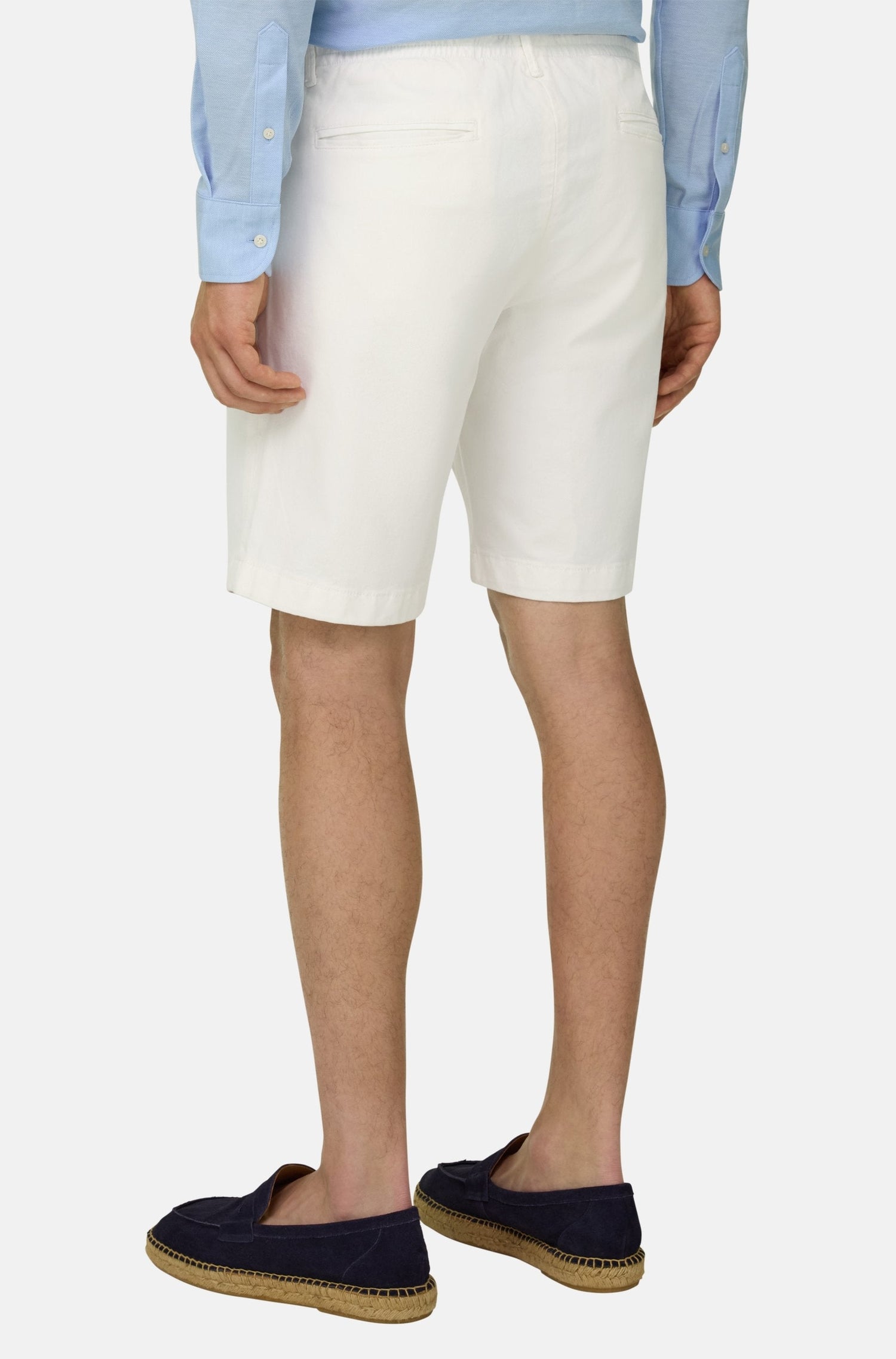 Short Peetl en lin - White