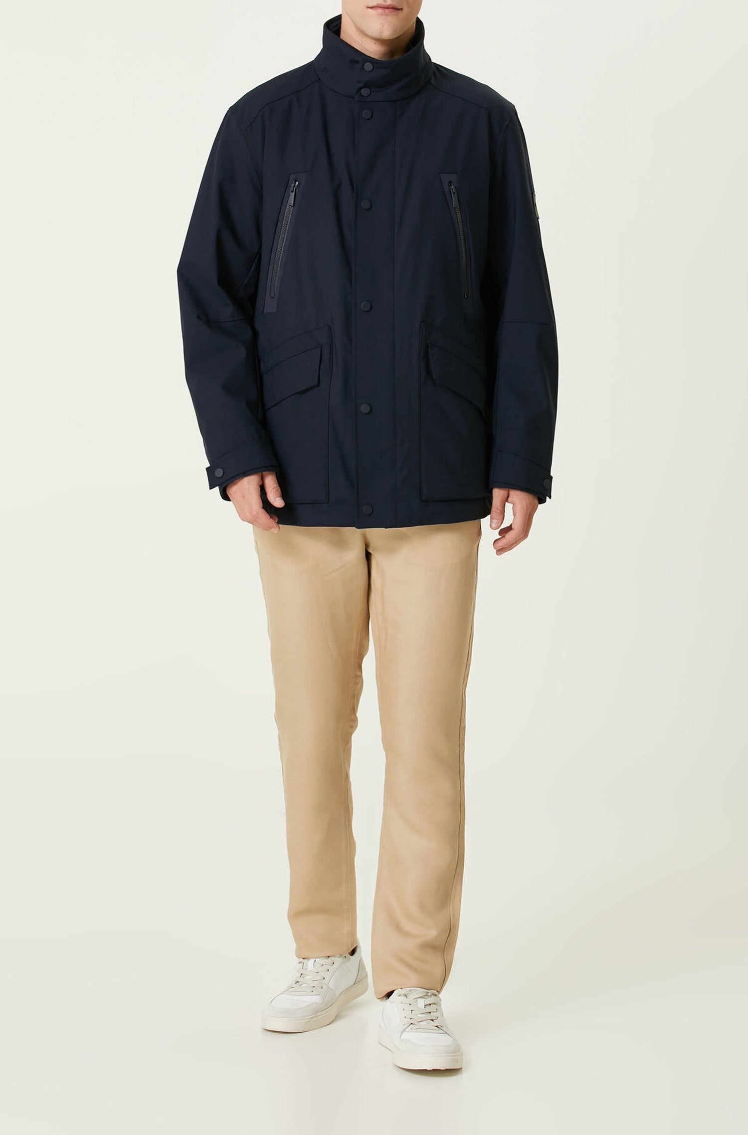 Veste Cielo en laine mélangée - Dark Blue