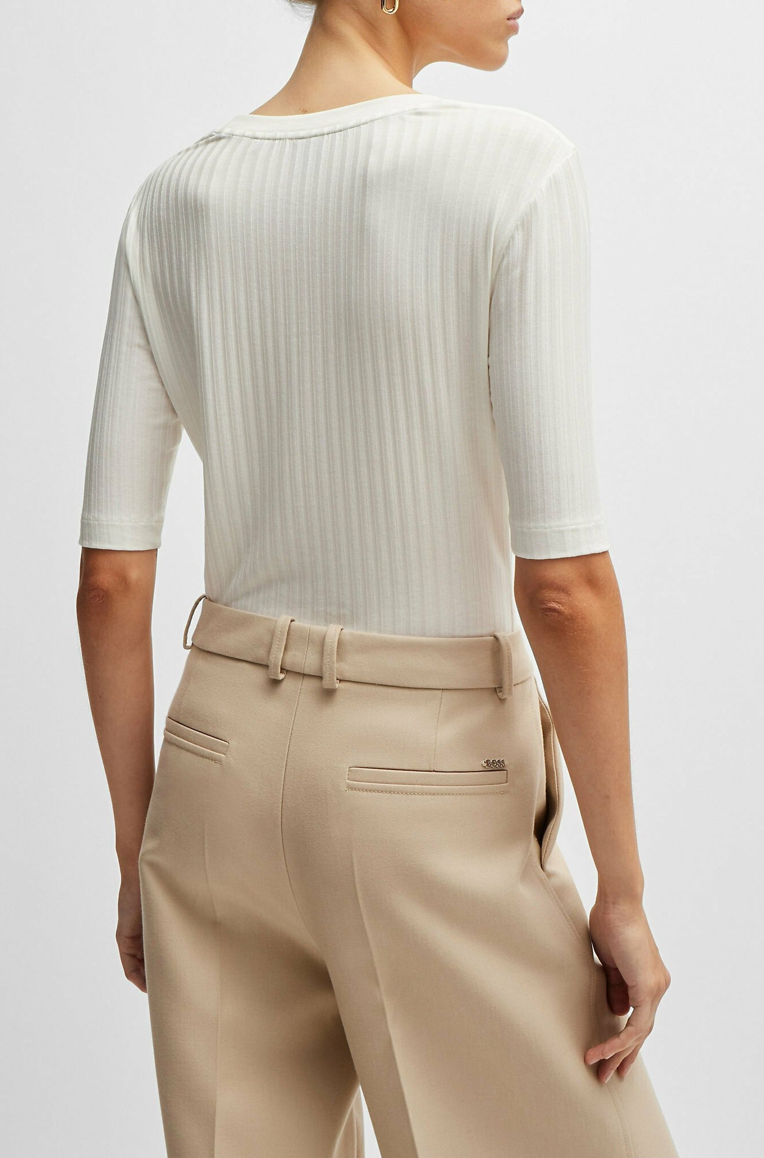 Top Effilie - Open White