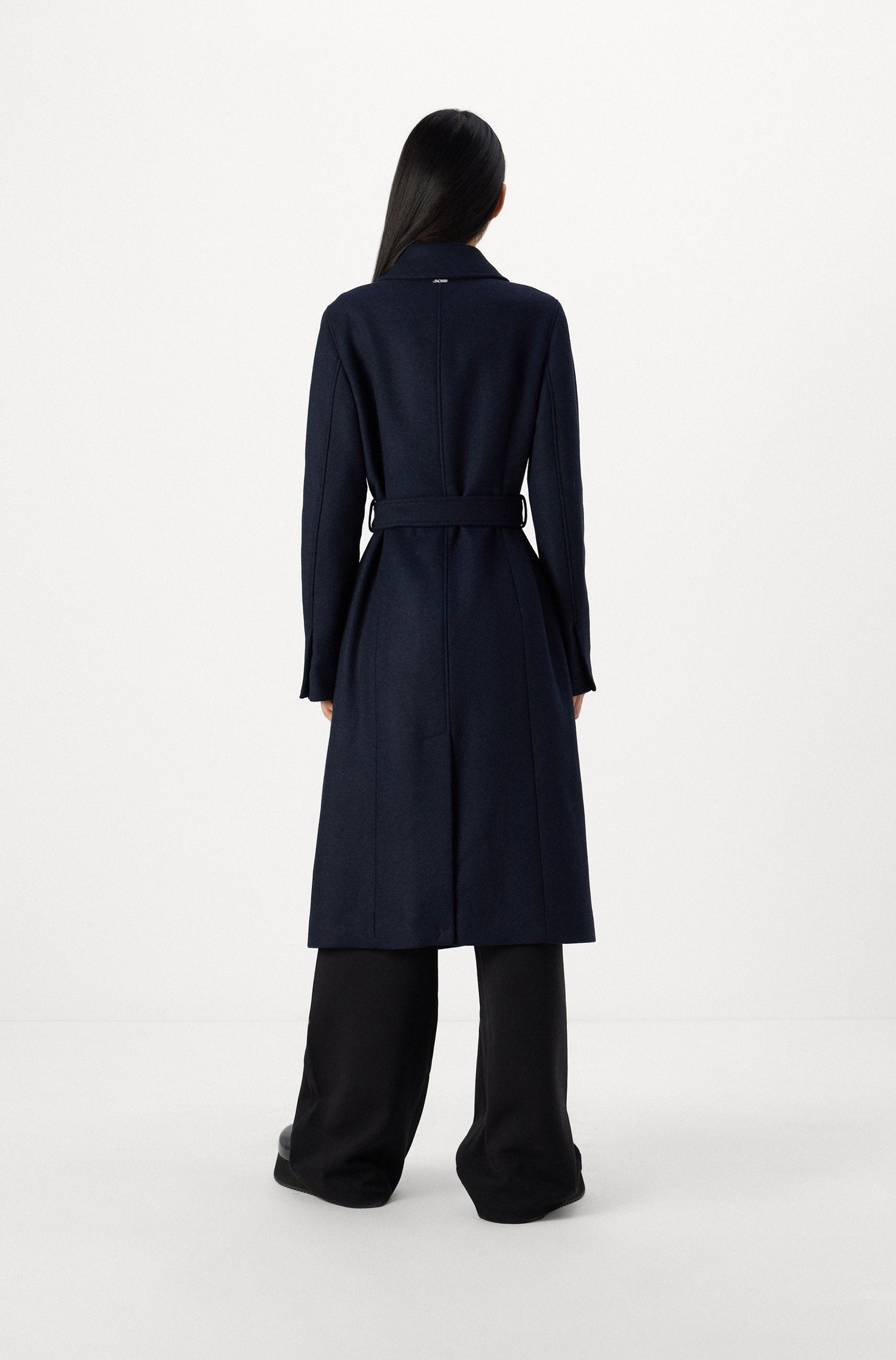 Manteau Casiotta en laine - Dark Blue