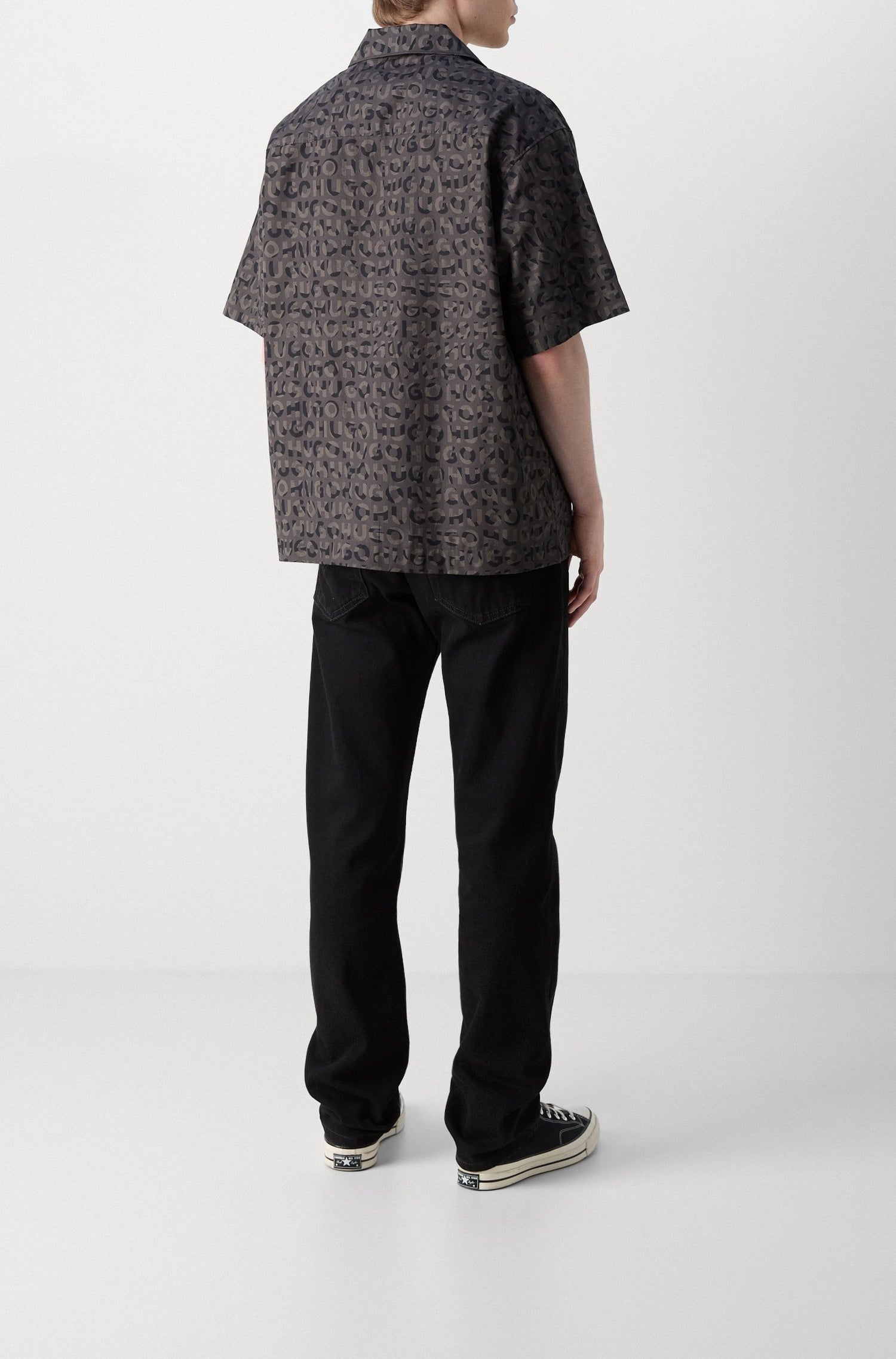 Chemise Egeeno à manches courtes - Black