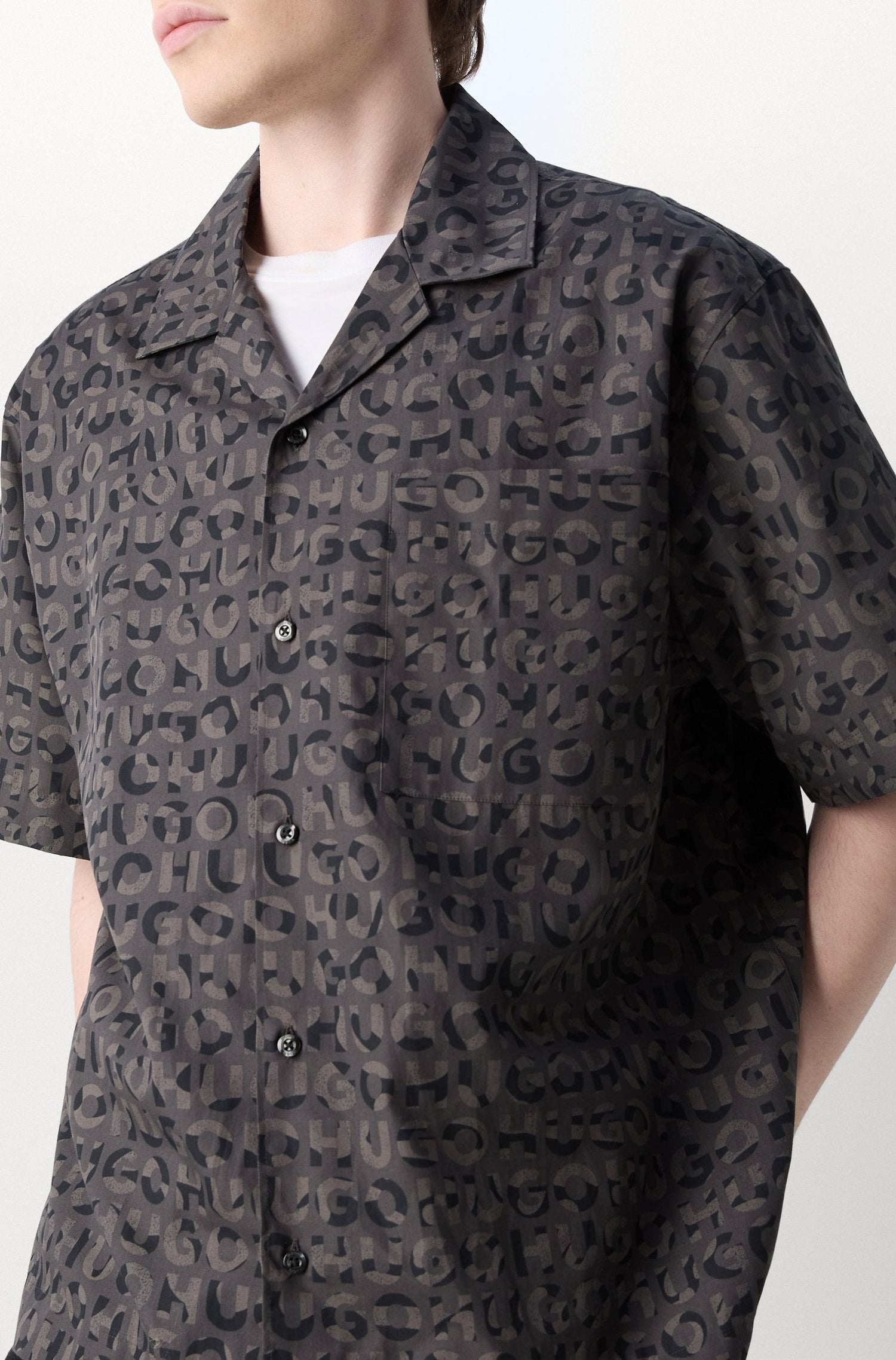 Chemise Egeeno à manches courtes - Black