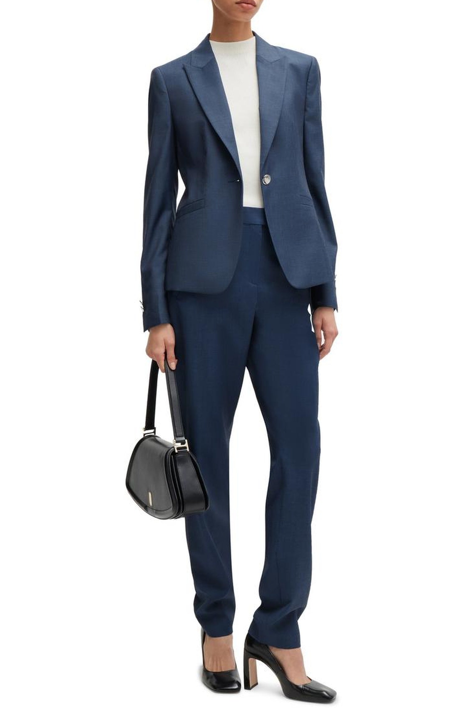 Blazer Januri en laine - Open Blue