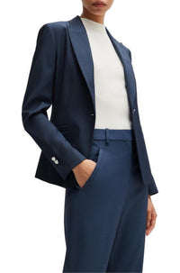 Blazer Januri en laine - Open Blue