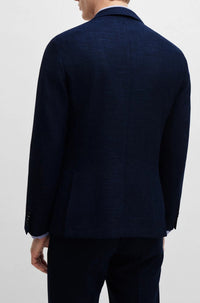 Veste de costume Hanry en laine mélangée - Dark Blue