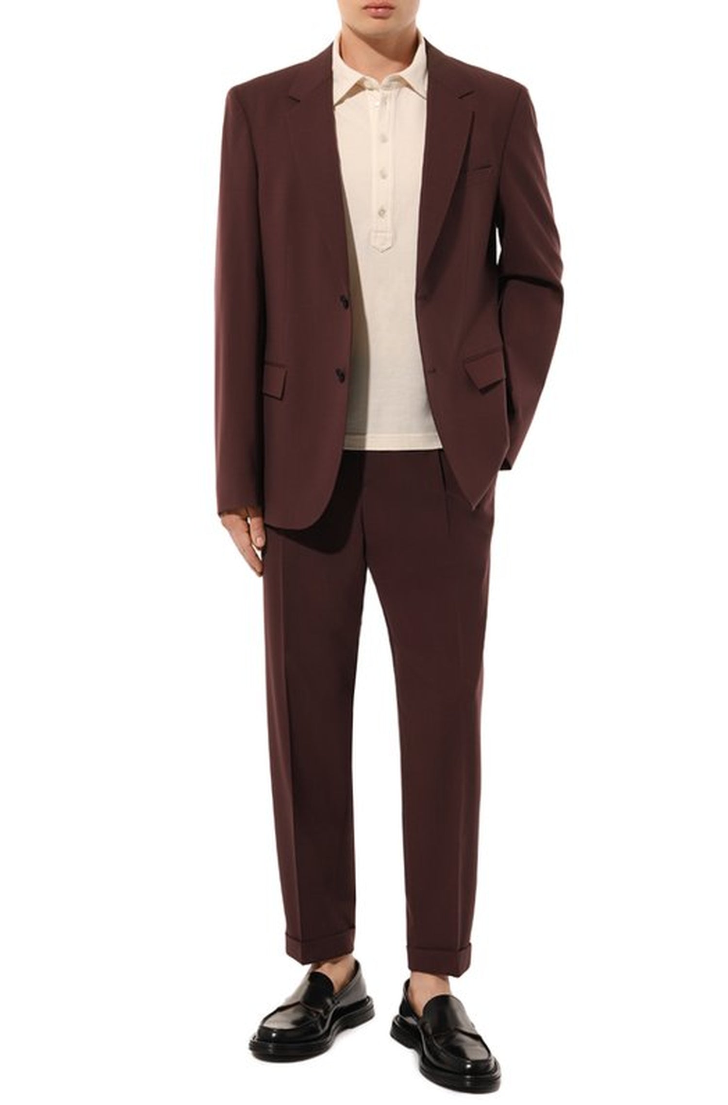 Veste de costume Houston en laine - Dark Blue