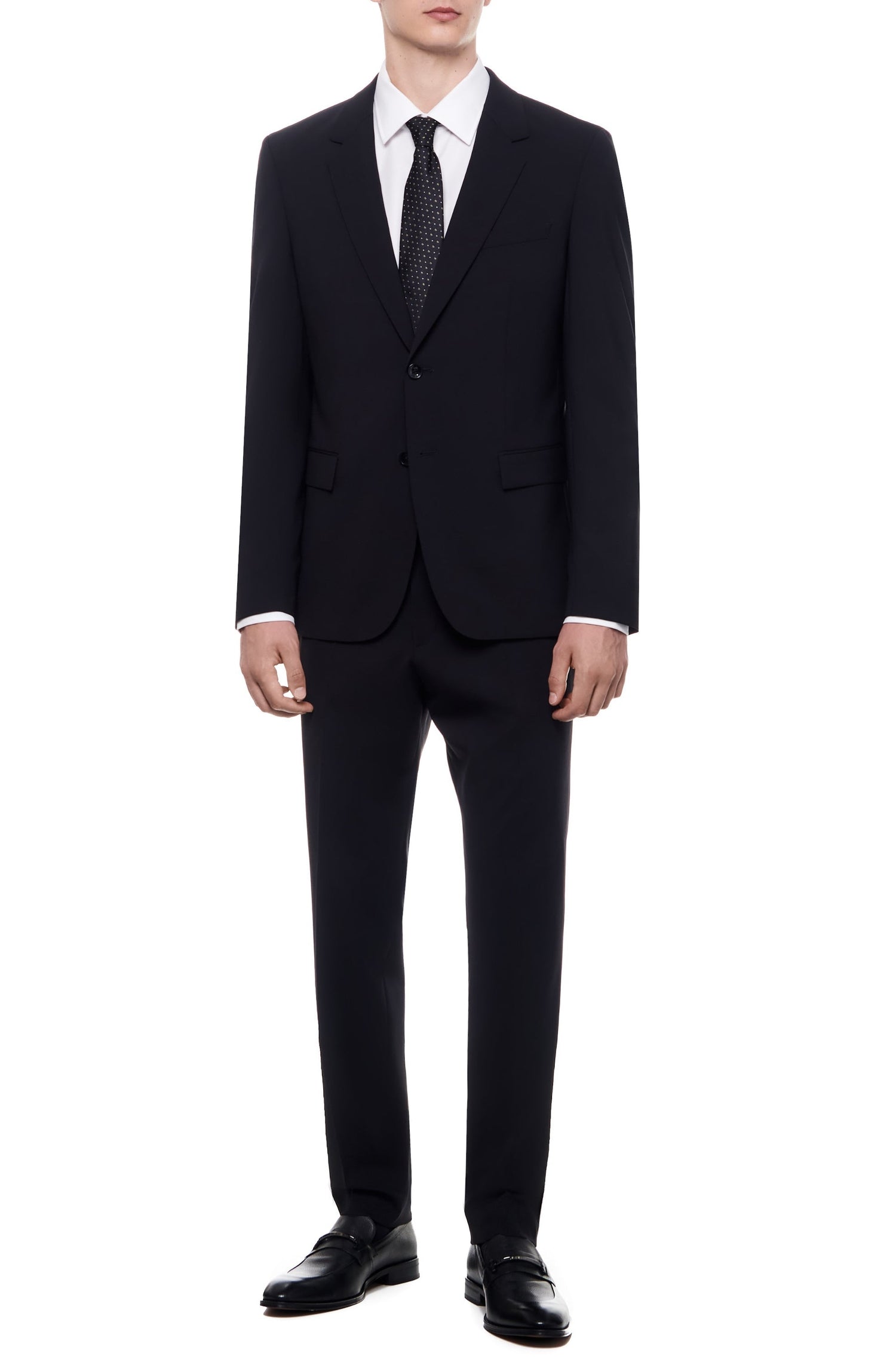 George wool trousers - Open Red