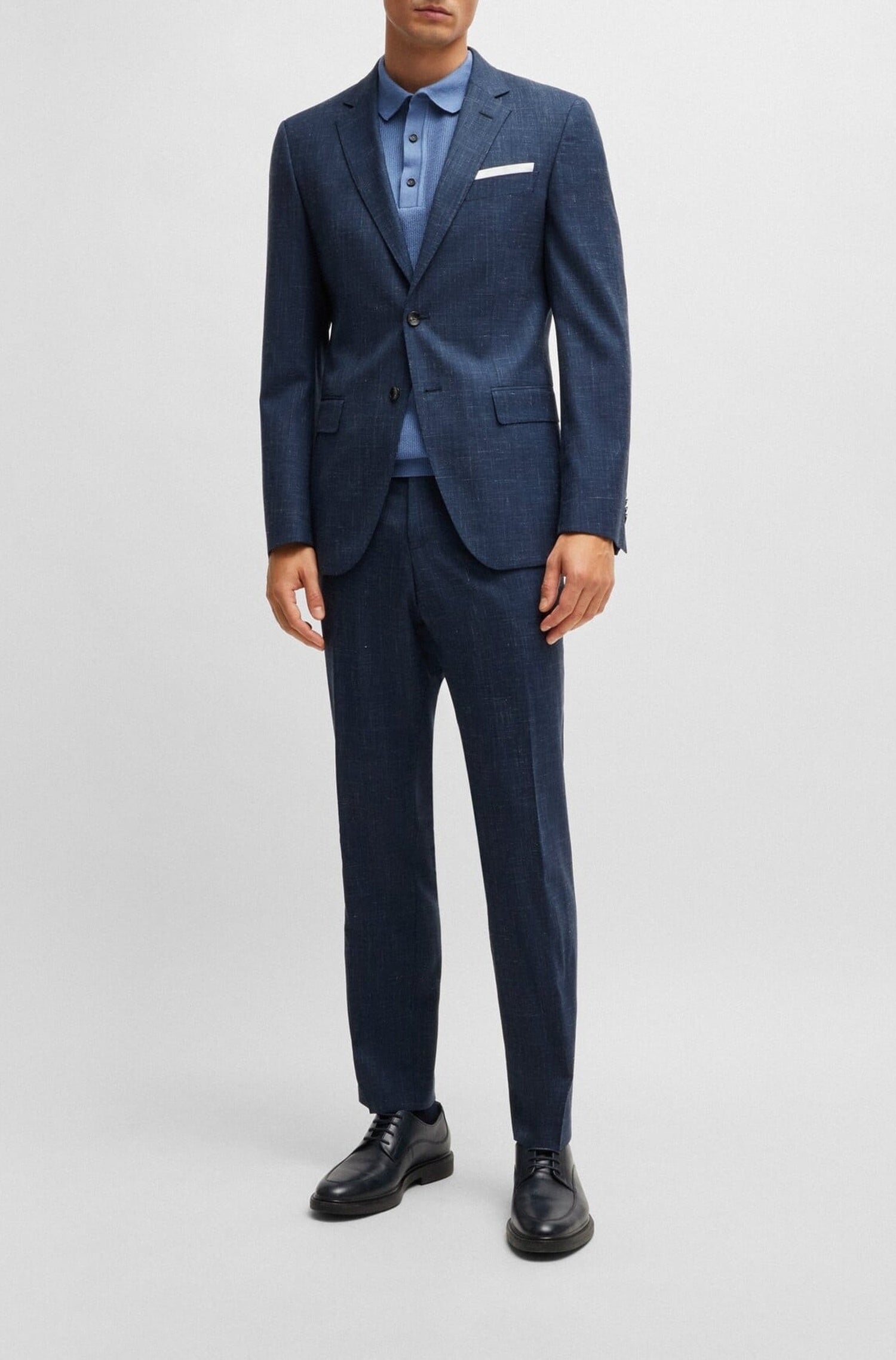 Veste de costume Hutson en laine - Navy